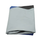 For Yamaha 05-09 VX110 Deluxe Waverunner Seat Cover Blue Grey Black Tri-Color