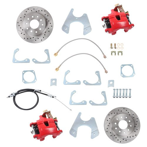 Bolt Rear End Disc Brake Kit For Chevelle El Camino Cutlass For Chevy 2010-12