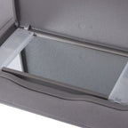 Gray Plastic Passenger Side Sunvisor With Lights And Mirror For Honda CR-V 17-22