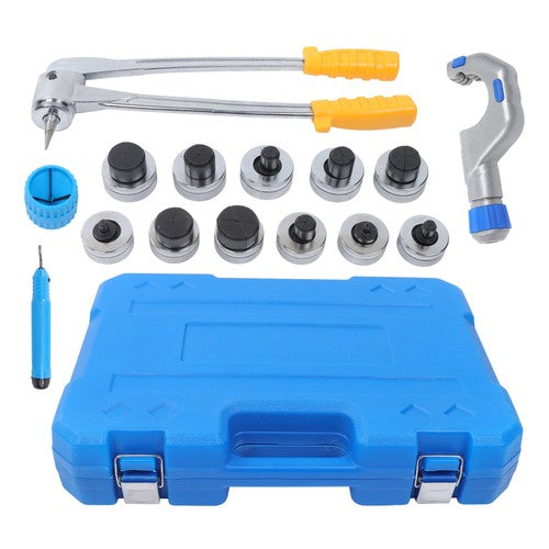 Includes 3/8'' To 1-5/8'' Tube Swaging Set High Quality HVAC Tubing Expander Kit