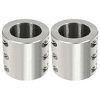 Heavy Duty 2x 1.875" Inch OD Size Roll Cage Mounts Split Collar Tube Clamps