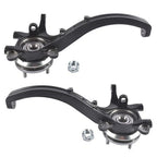 2Pcs Front Steering Knuckle Wheel Hub Bearing Assys For Hyundai Sonata 2002-2005
