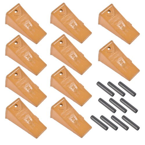 X156 X156S Dirt Teeth Bucket Teeth/Tooth with P156 Roll Pins 10PCS Alloy Steel