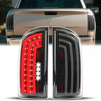 2007 2008 Dodge Ram 1500 2007 2009 Ram 2500 3500 Smoked LED Tail Lights Lamp