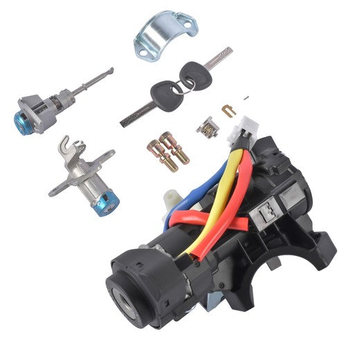 Ignition Lock Cylinder Assembly Switch for Hyundai Sonata 1.6L 2.0L 2.4L 15-19