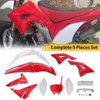 Restyle Plastic Kit Bodywork Fairing for 2002-2007 Honda CR125R CR250R Red White