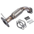 Exhaust Front Flex Pipe for 2011-15 Optima Sonata HYBRID W/o Oxygen Sensor Ports