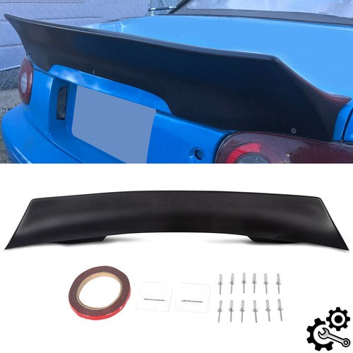 Matte Black Duckbill Style Rear Trunk Lip Wing Spoiler for 90 97 Mazda Miata