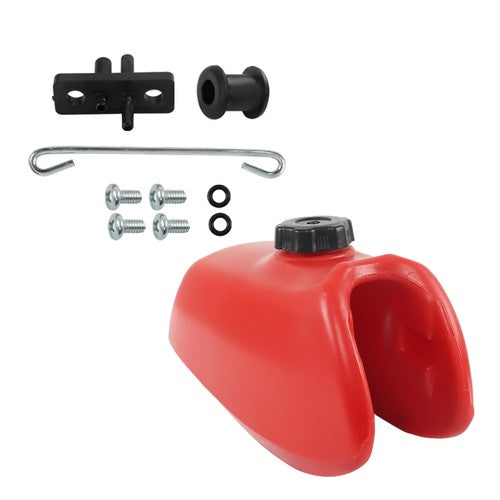 Plastic Fuel Tank & Gas Cap Red For Honda ATC70 ATC 70 1972-1985