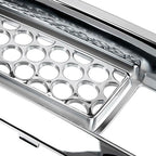 for 07 13 GMC Sierra 1500 Denali Pickup Bottom Lower Bumper Mesh Grille Chrome