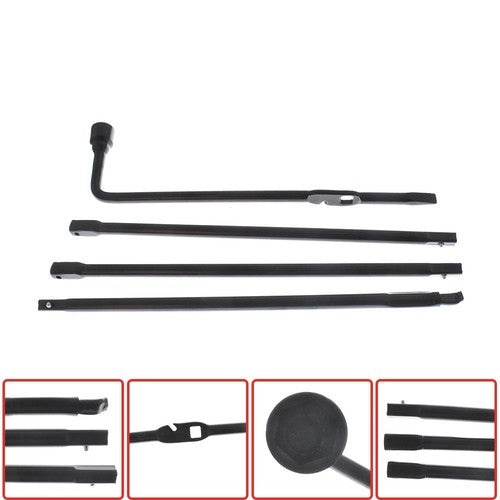 Fit For Sierra Silverado 1999-2010-2015 Lug Wrench Jack Spare Tire Tool Set