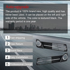 For Toyota Camry 2012 2013 2014 Series Fog Light Bezel Set Passenger&Driver Side