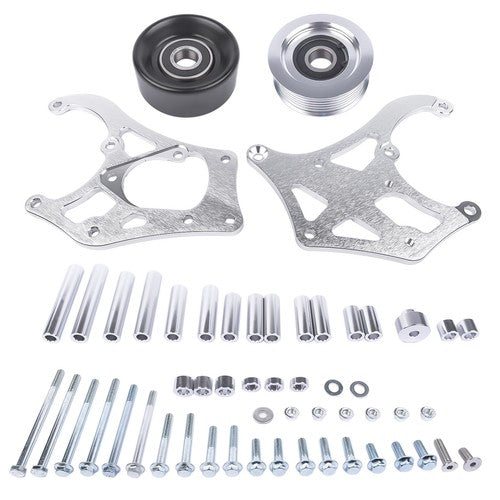 A/C Air Conditioning Compressor Bracket Kit Fits for LS Truck/SUV LS3/L99 Camaro