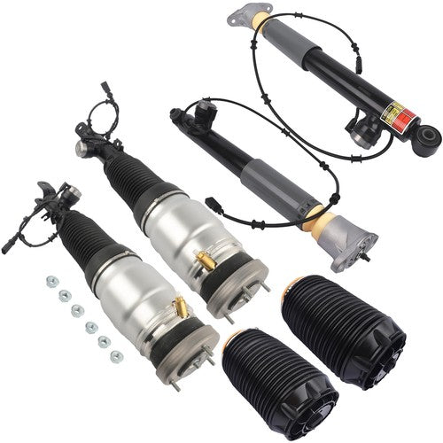Fit for Hyundai Equus 2011-2016 Shock Absorber Struts + Air Spring Bags Set of 6