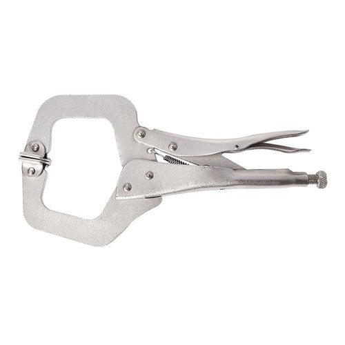 Adjustable 11" Locking C Clamp Pliers Grip w/ Swivel Pad Vise Jaws 5 Pcs