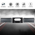 For 2009-2014 Ford F-150 License Plate Frame Bracket & Bumper Guards Pads Front