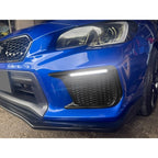 For 2018-up Subaru WRX STI Sequential/Switchback LED DRL Fog Light Bezels LH&RH