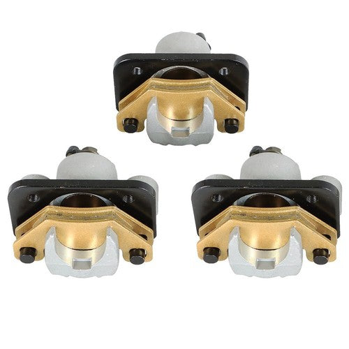Front and Rear Brake Calipers For 2004-2009 Arctic Cat 400 500 2X2 4X4 Automatic