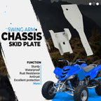 Full Chassis Glide Swingarm Skid Plate For Yamaha Raptor 660 660R Rocker Guard