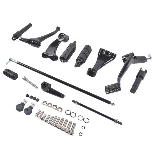 Forward Controls Foot Pegs Levers Linkages For HarleySportster 883/1200 Aluminum
