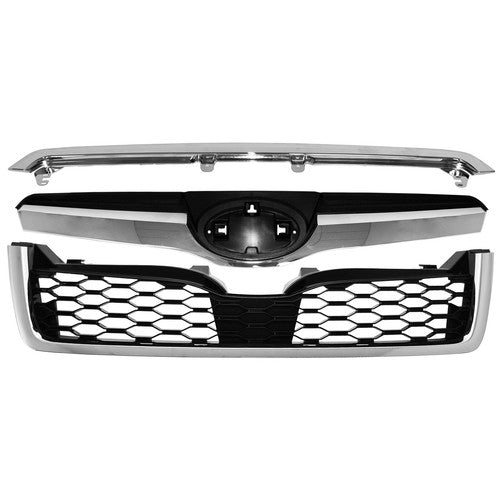 Front Chrome Factory OE Style Grille Grill for Subaru Forester 2014-2018 2017