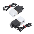 2PCS 1/4" Fast Response Electric Air Water Solenoid Valve 12V DC Normally Closed