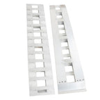 New 72"x15" Aluminum Ramps 2 PACK 6500Lbs Car Trailer Truck Hook End 1 Pair