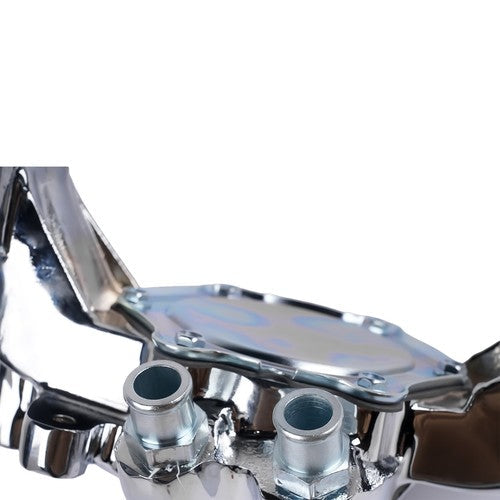 High Flow Chrome Long Water Pump Silver for Chevy BBC 396 402 427 454 V8 Engines