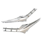 For Chevrolet Blazer 2019-2021 Chrome Front Left Right Grille Molding Trim 2PCS