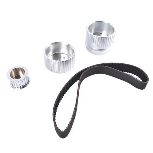Belt Drive Pulley Kit for Small Block Chevy 283 327 350 383 400 LWP 5/8" Shaft