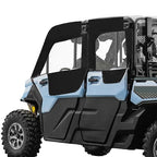 For Can-Am Defender Max HD8 4-Upper Half Soft Upper Doors 2017 2018 19 20 21 22
