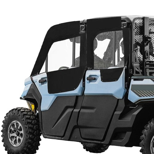For Can-Am Defender Max HD8 4-Upper Half Soft Upper Doors 2017 2018 19 20 21 22