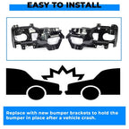 Bumper Support Bracket Front Left Right Side LH RH for 2016-2018 GMC Sierra 1500