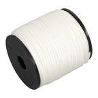 1/4 Inch 250ft White Nylon Solid Braid Rope Abrasion Resistance High UV