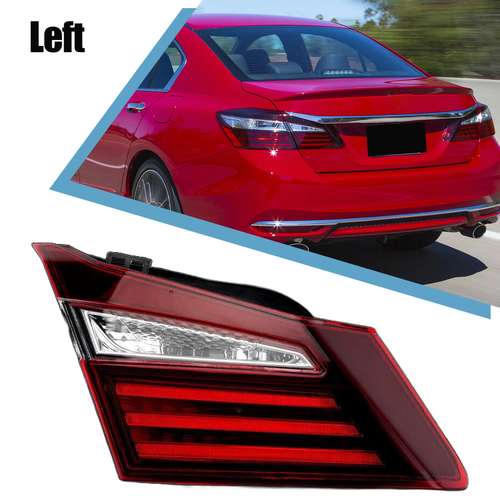 34155T2AA21 Rear Inner Tail Light Left Side for 2016-2017 for Honda Accord