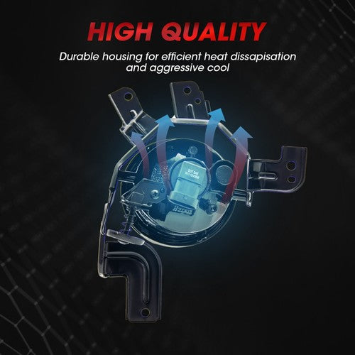 Fog Light Assembly for 2007 2008 2009 for Honda CRV Switch Wiring Kit Clear