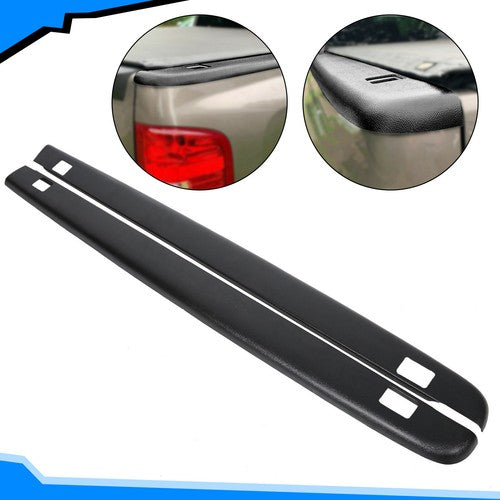 Pair Bed Rail Caps Side Covers for Chevy Silverado 5.8 Ft Bed 2007-2013