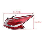 Passenger Right Side Tail Lamp Assembly LED For Nissan Altima 2013 Replacement