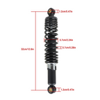 12.6'' 320mm Motorcycle Rear Shock Absorber Suspension For Honda Suzuki ATV