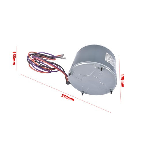 Interlink 100483-41 Condenser Fan Motor 1/10 HP 208-230 Volts Single Phase 60HZ