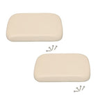 New 2× Seat Back Cushion Assembly White For Club Car DS Golf Cart 1979-2000.5