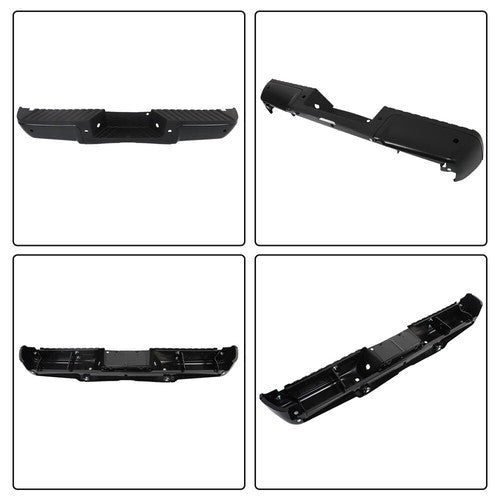 For Ford F-250 2008-2016 Rear Step Bumper Super Duty W/ Object Sensor Hole