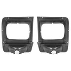 Headlight Bezel for Dodge D W Pickup Truck 1986 1990 Pair Corner Parking Light