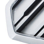 Plastic Front Upper & Lower Grilles 2 Pcs Fit For Subaru Outback 2015-2017