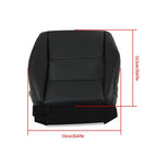 New For Acura RDX 2007-2012  Driver Bottom Perforated Leather Black Seat Cover