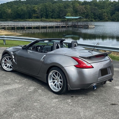 For Nissan 370Z Coupe 2009-2021 Primer Gray Rear Trunk Spoiler Wing w/Hardware