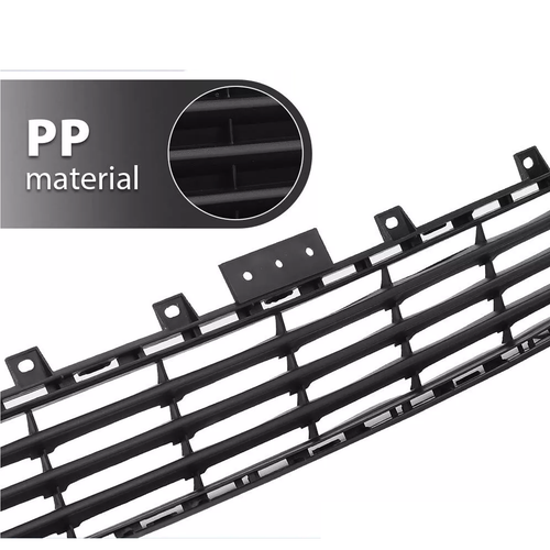 Front Bumper Lower Grille Matte Black for 2014-2017 Infiniti Q50 14-17