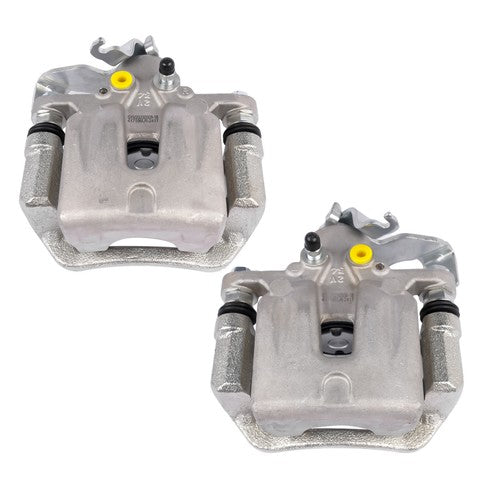 2Pcs Rear Driver & Passenger Brake Caliper with Bracket for Kia Soul 2014-2018