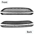 Honeycomb Mesh Front Grille Upper Lower For 2002 06 Mini Cooper S R50 R52 R53