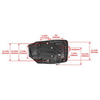 Complete Seat for Honda Foreman 400 FourTrax TRX400FW 1995-2004 77100-HM7-A00ZA